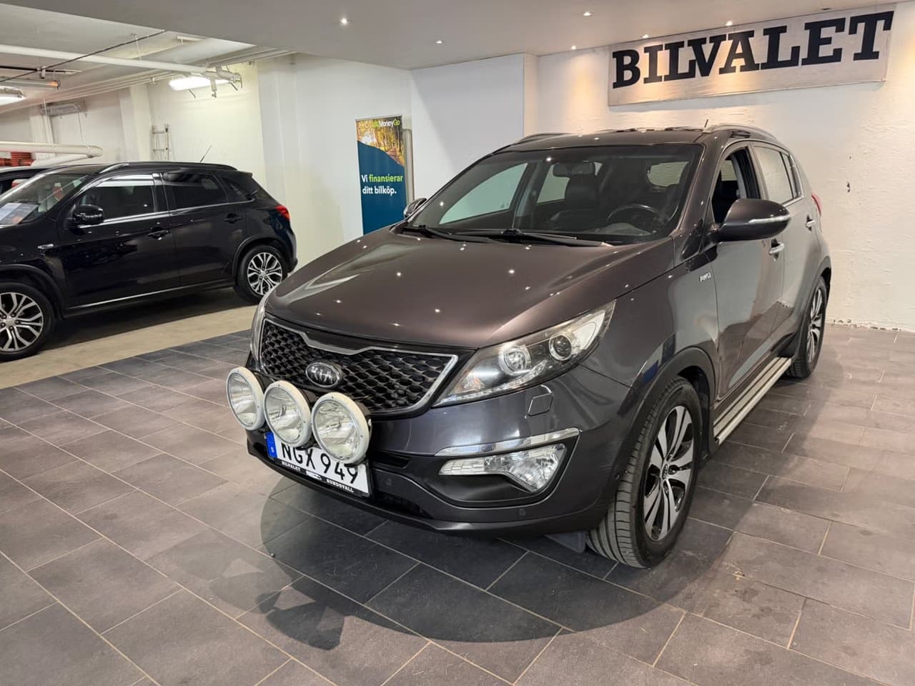 Kia Sportage, 2013, grå — huvudbild hos Bilvalet i Norrland