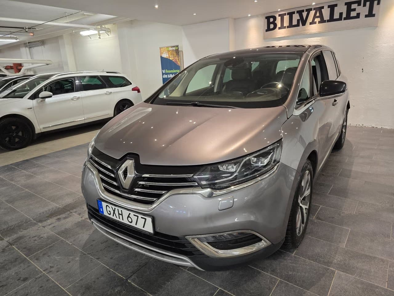 Renault Espace, 2015, grå — huvudbild hos Bilvalet i Norrland